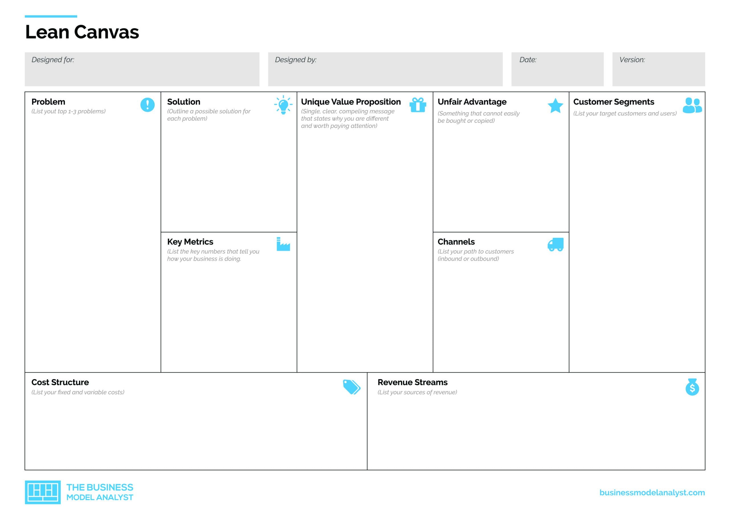 project canvas template