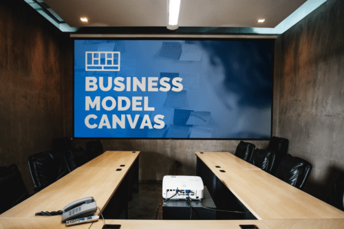 Business Model Canvas Presentation Template Powerpoint