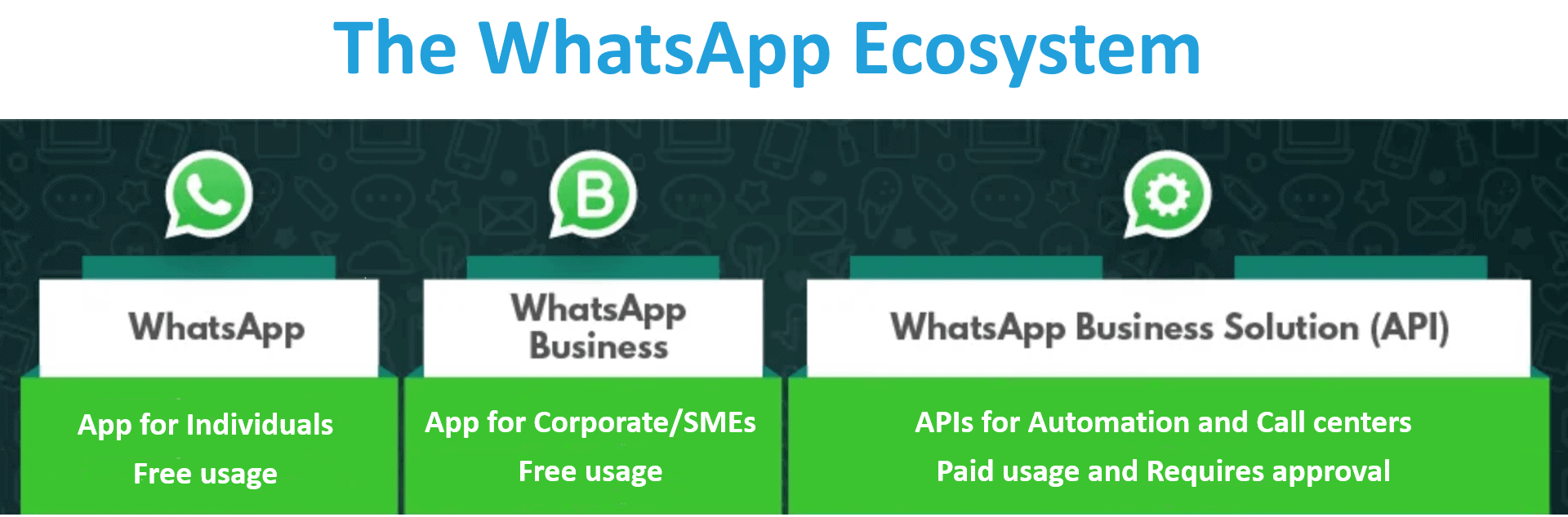 what is business model of whatsapp