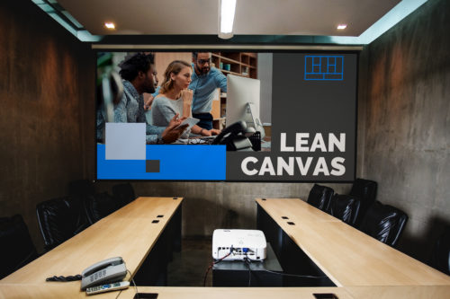 Lean Canvas Presentation Template Powerpoint