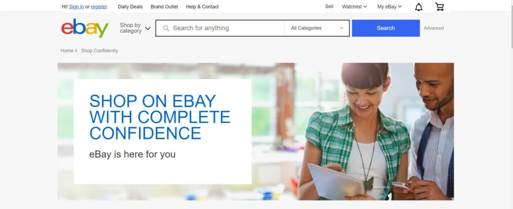 eBay brand promise - brand promise
