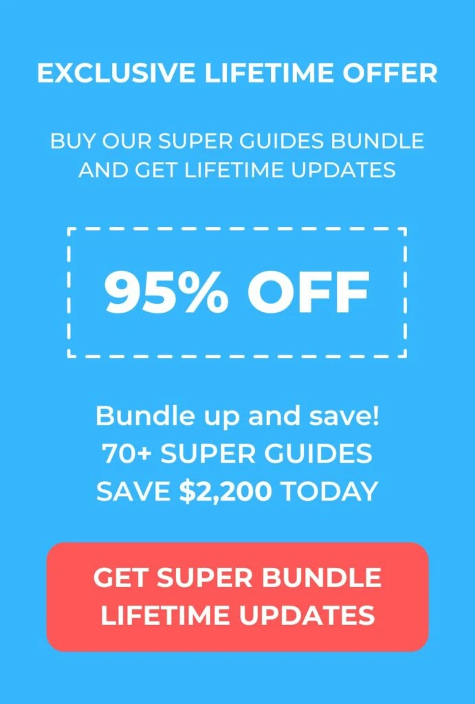 Super Guide bundle with 94% off