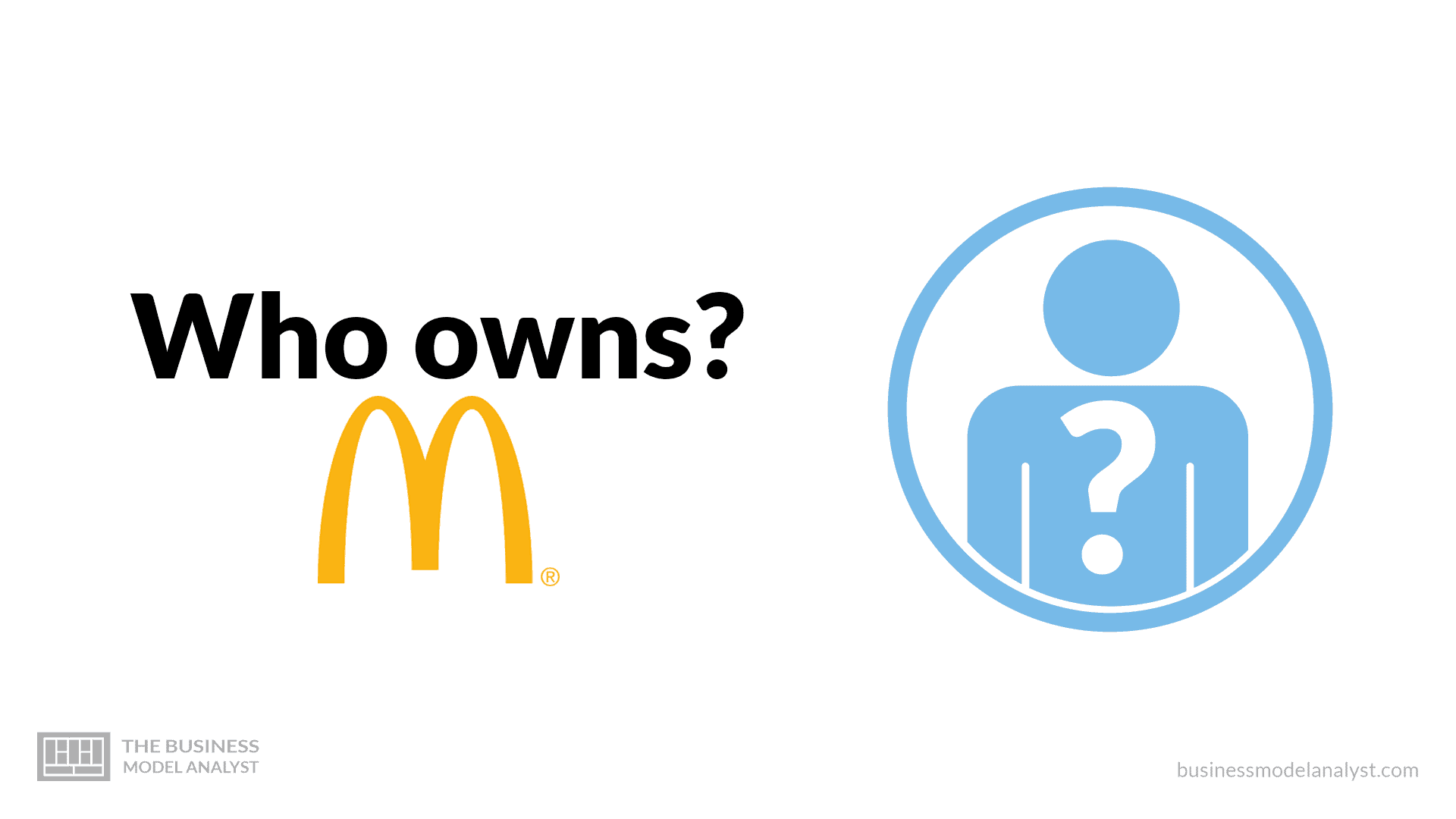 Who Owns McDonalds?