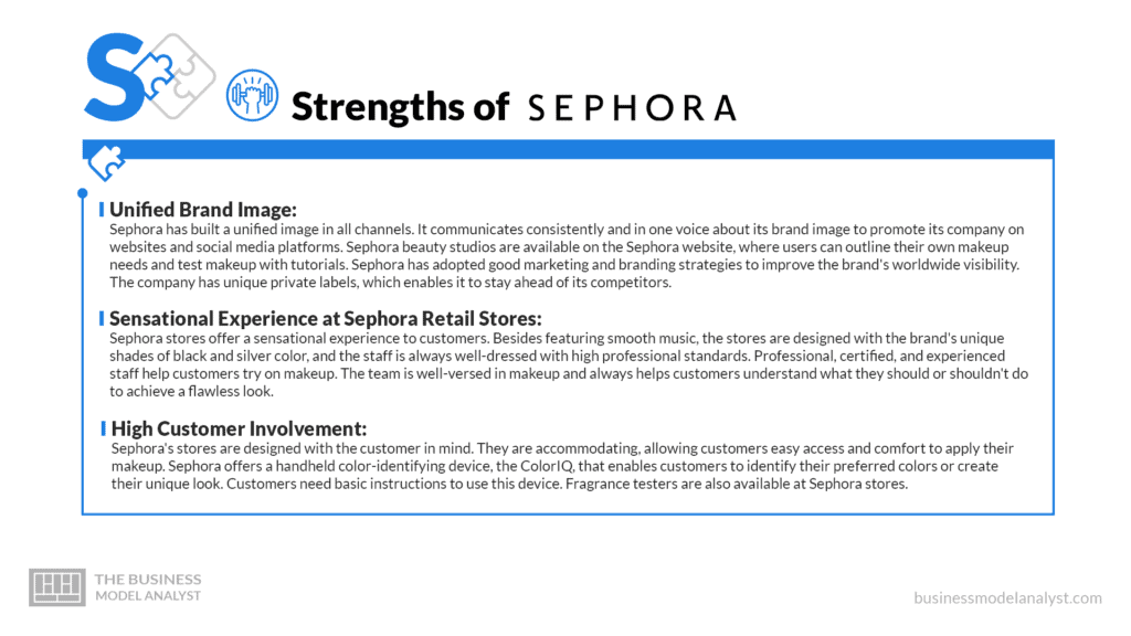 Sephora SWOT Analysis - Strengths of Sephora