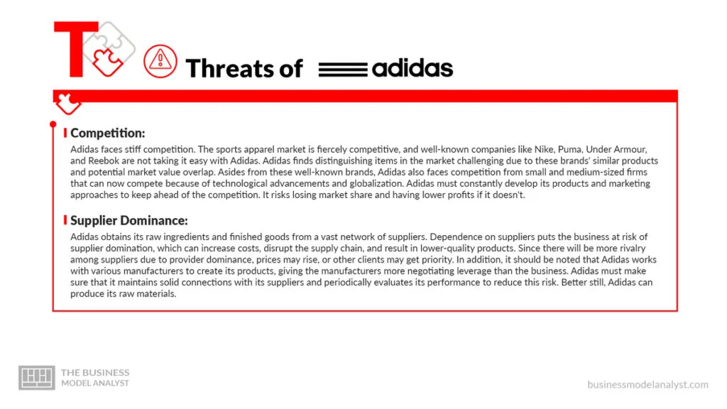 Adidas SWOT Threats - Adidas SWOT Analysis