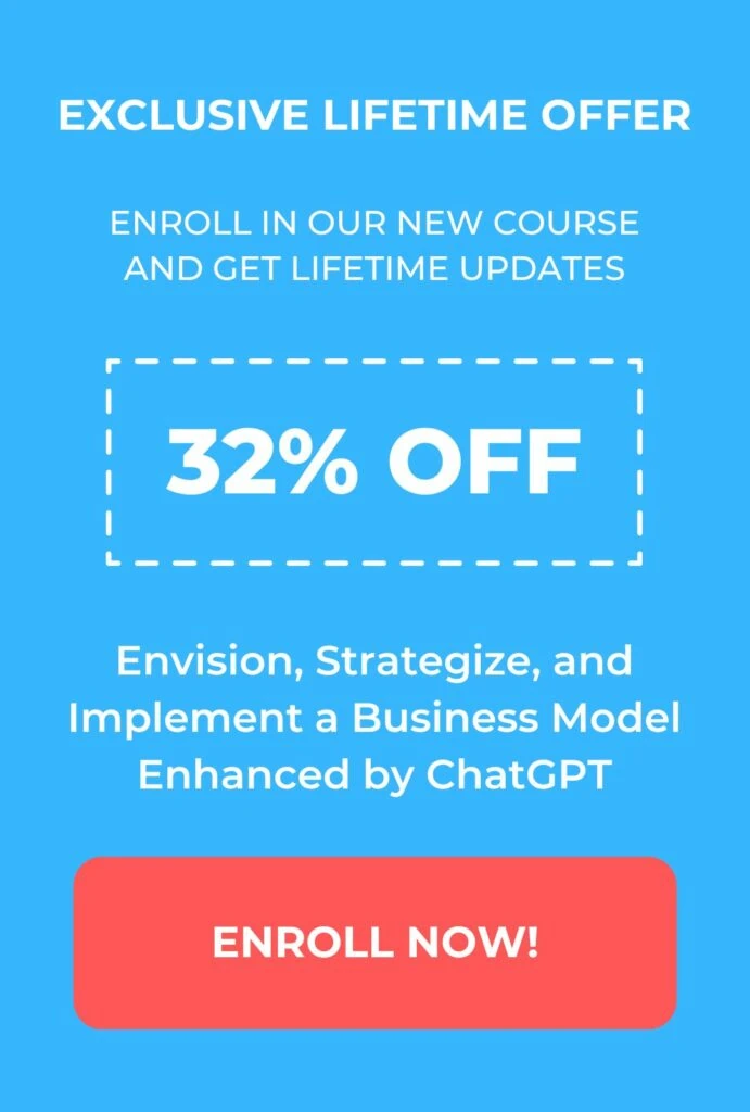 Business Model Innovation with ChatGPT with 94% off