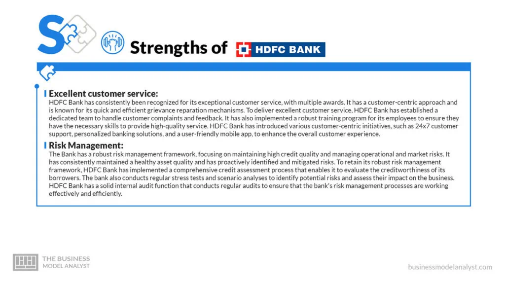 HDFC Bank Strengths - HDFC Bank SWOT Analysis