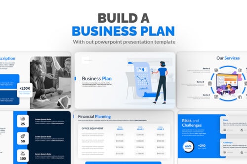 business plan presentation template content 1