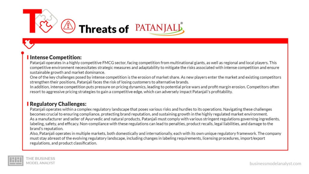 Patanjali Threats - Patanjali SWOT Analysis