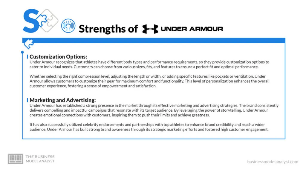 Under Armour Strengths - Under Armour SWOT Analysis