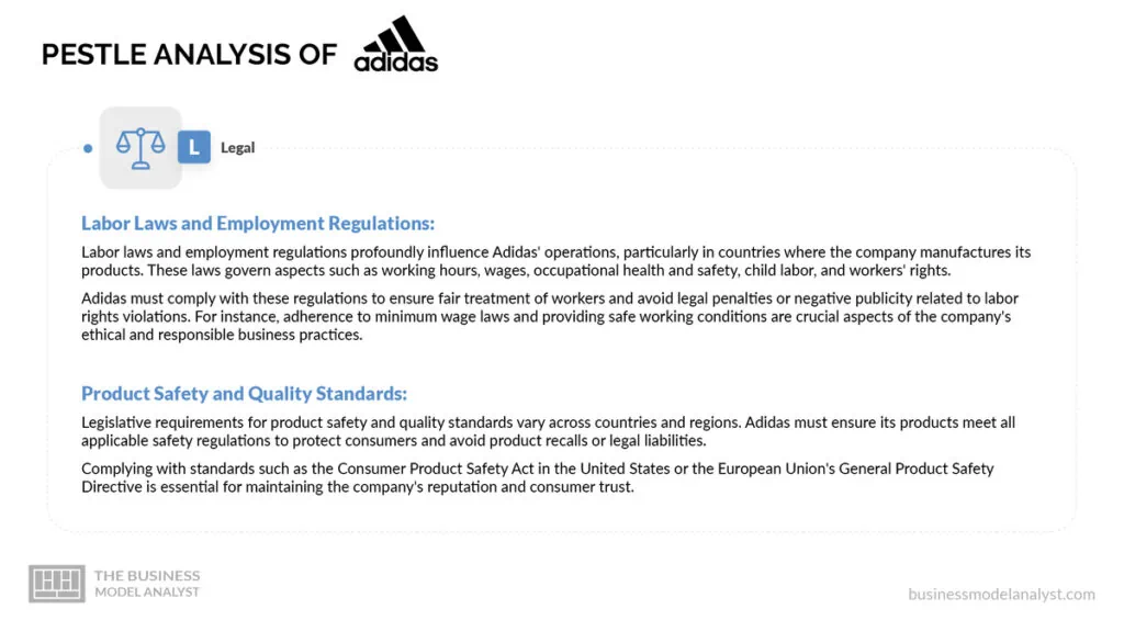 Adidas Legal Factors - Adidas PESTLE Analysis