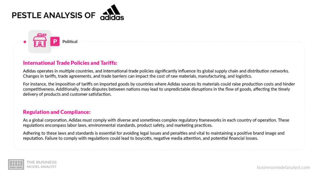 Adidas Political Factors - Adidas PESTLE Analysis