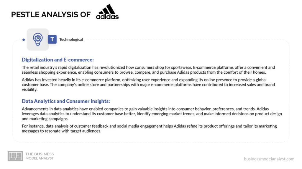 Adidas Technological Factors - Adidas PESTLE Analysis