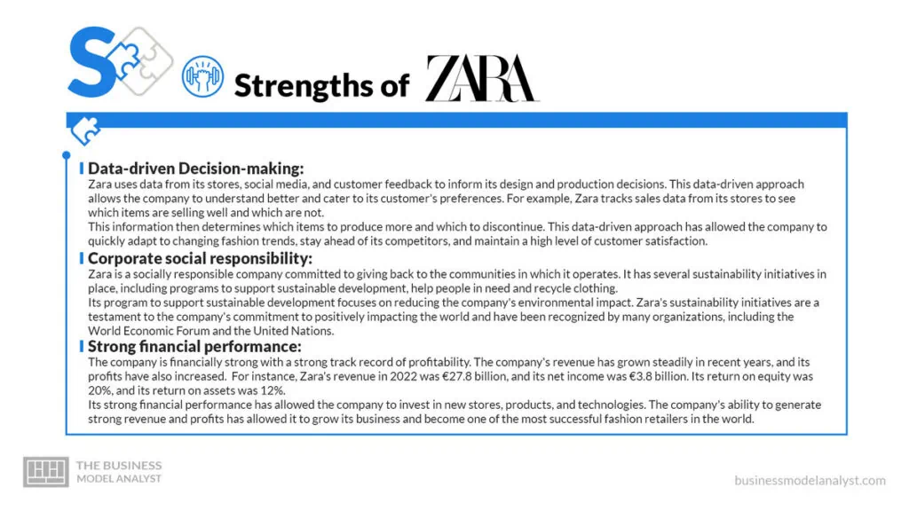 Zara Strengths - Zara SWOT Analysis