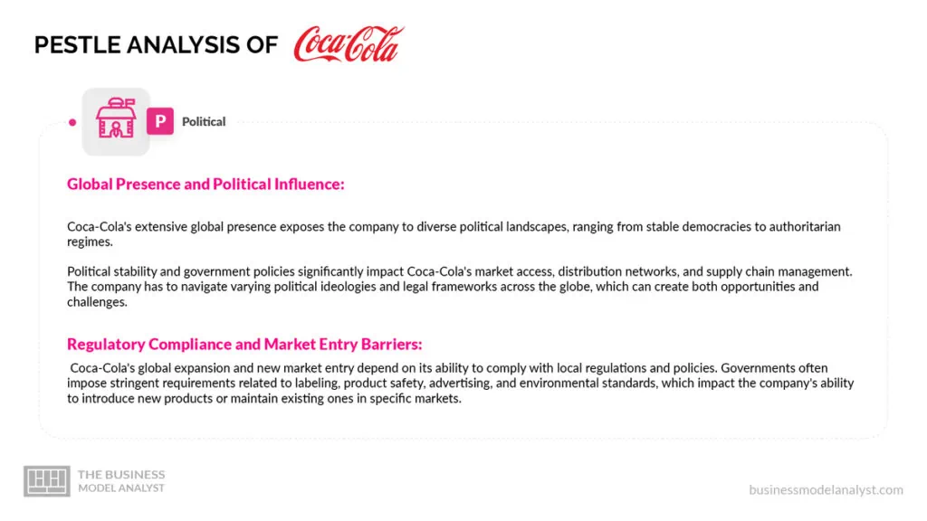 Coca Cola Political Factors - Coca Cola PESTLE Analysis