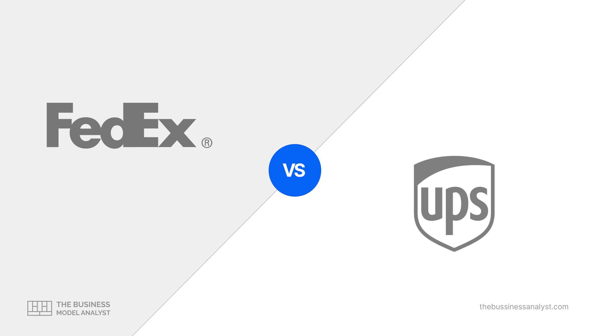 FedEx vs UPS Business Model Comparison, Revenue, and Strategy Analysis