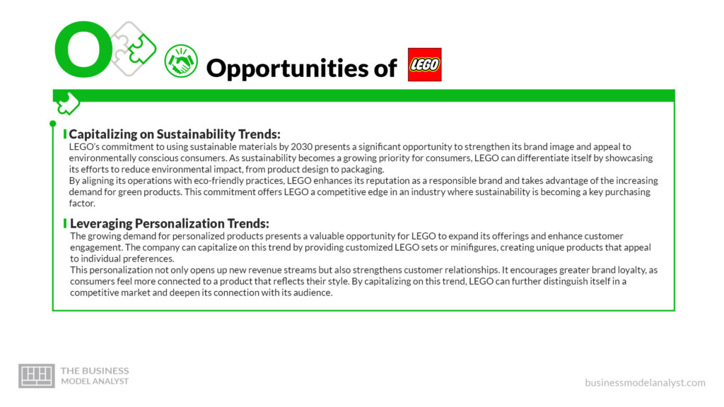 Lego Opportunities - Lego SWOT Analysis