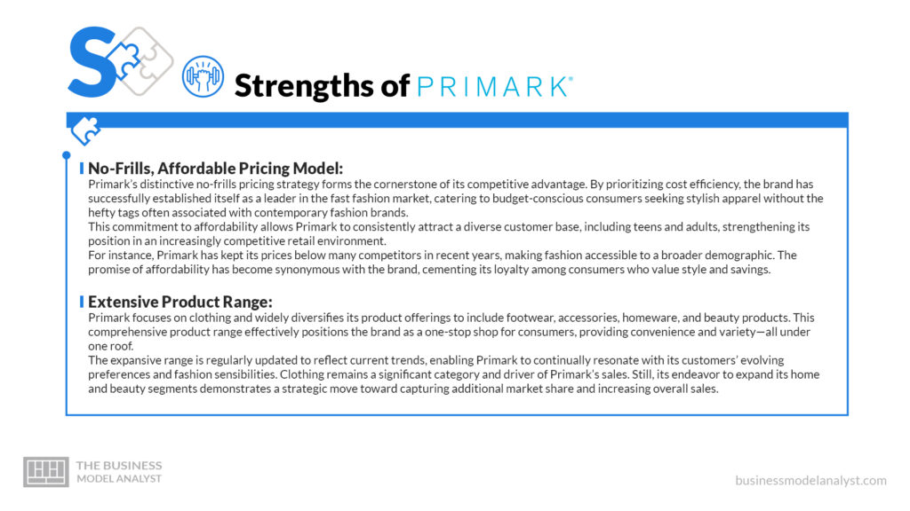 Primark Strengths - Primark SWOT Analysis