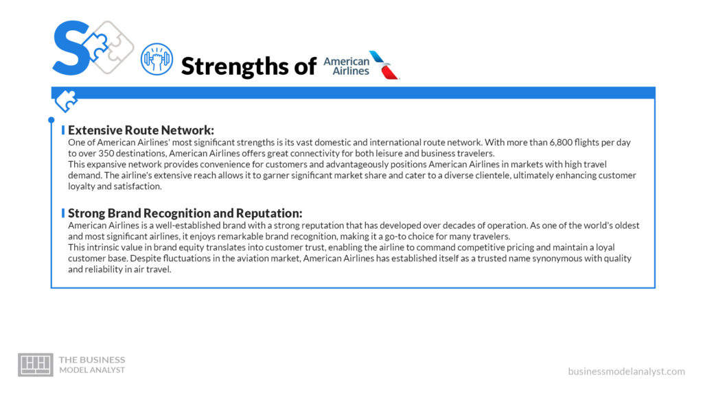 American Airlines Strengths - American Airlines SWOT Analysis