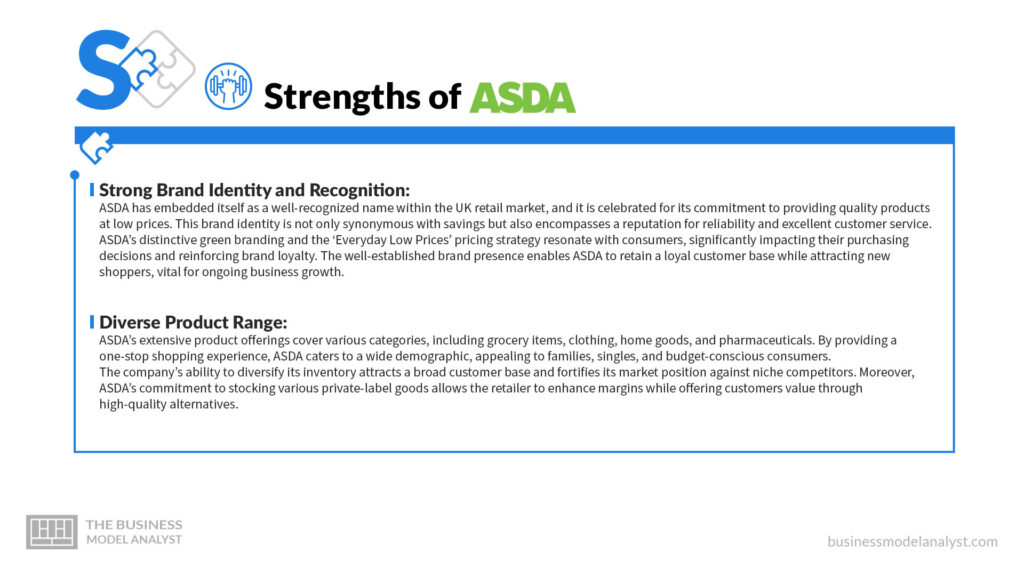 ASDA Strengths - ASDA SWOT Analysis