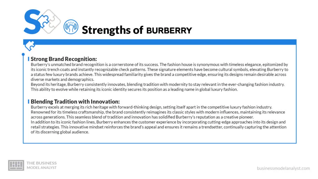 Burberry Strengths - Burberry SWOT Analysis