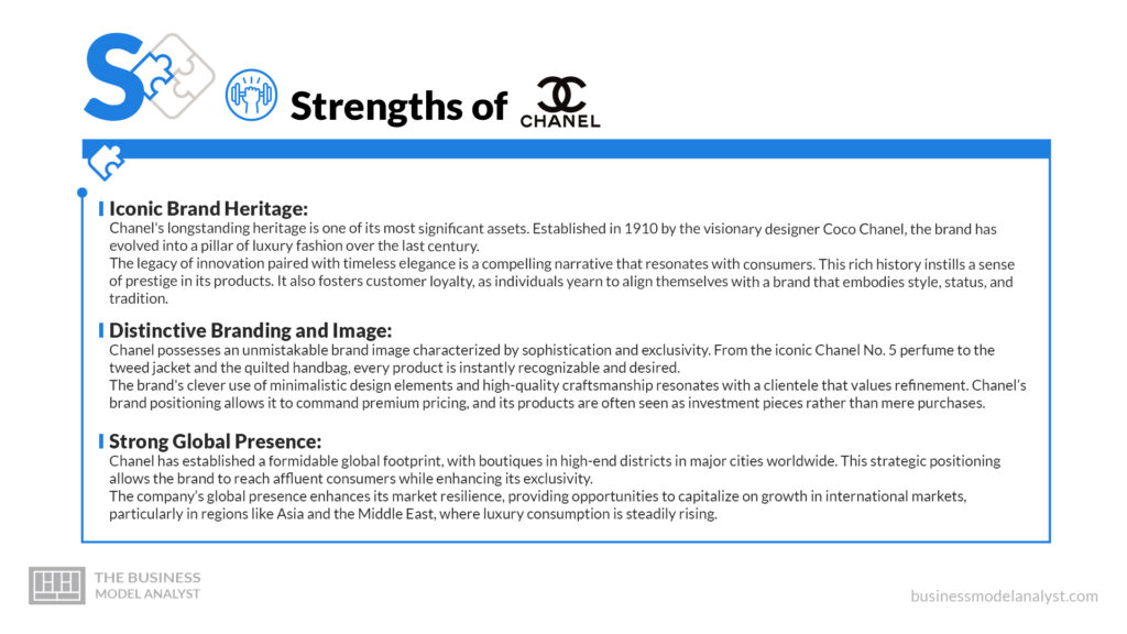 Chanel Strengths - Chanel SWOT Analysis