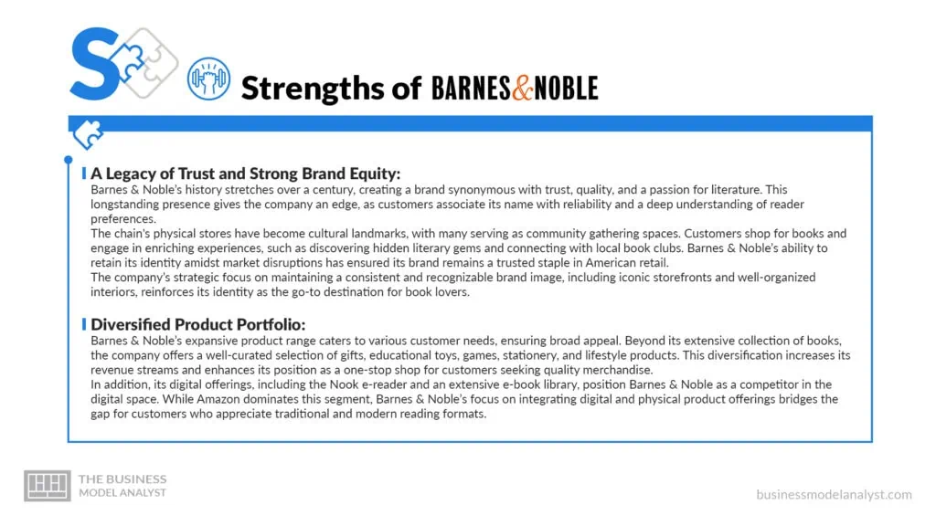 Barnes & Noble Strengths - Barnes & Noble SWOT Analysis