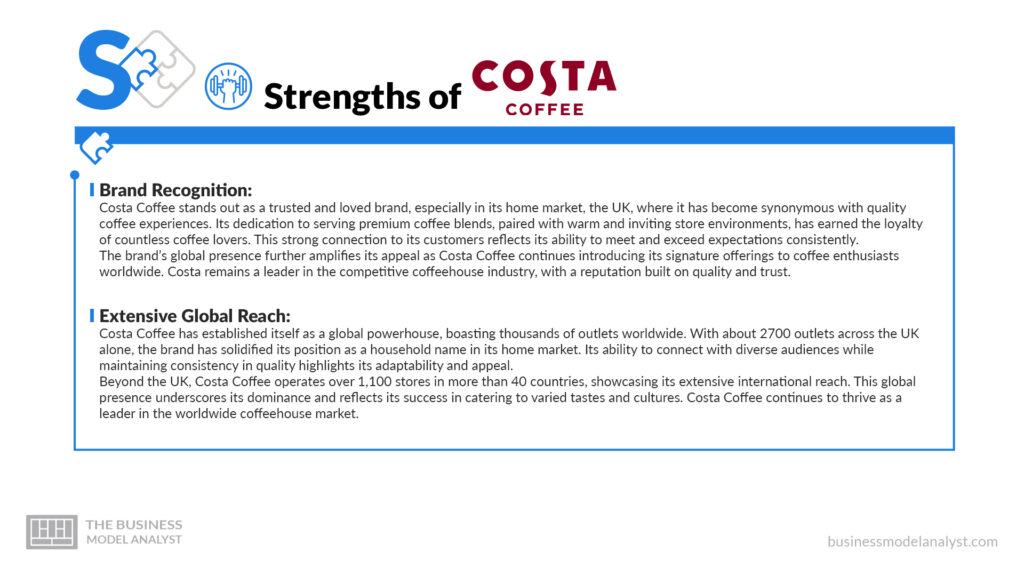 Costa Coffee Strengths - Costa Coffee SWOT Analysis