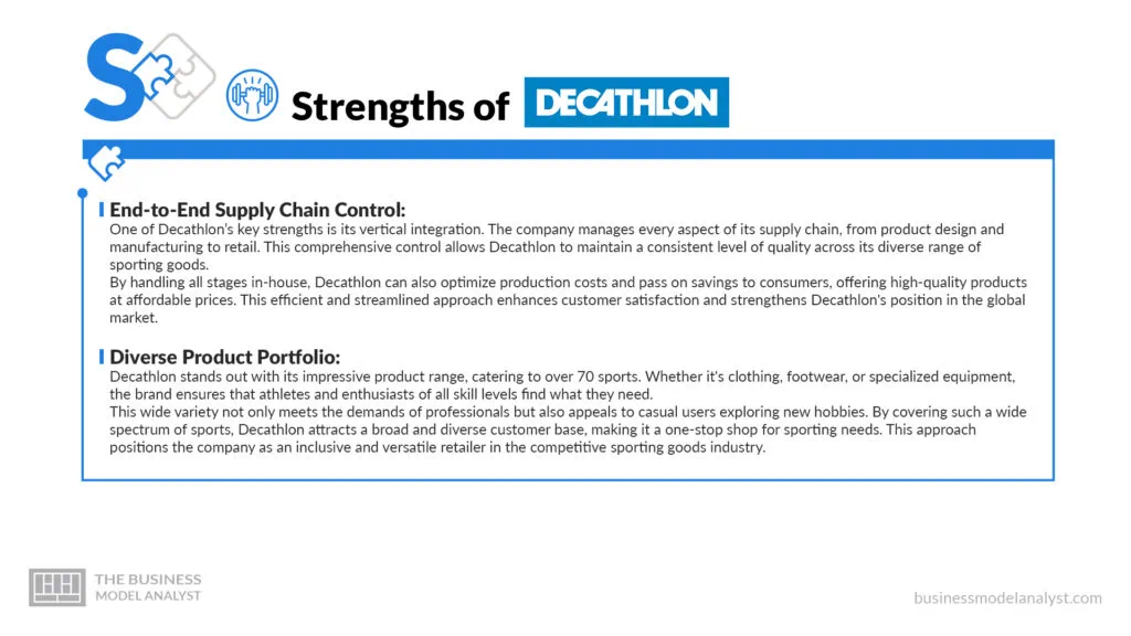 Decathlon Strenghts - Decathlon SWOT Analysis