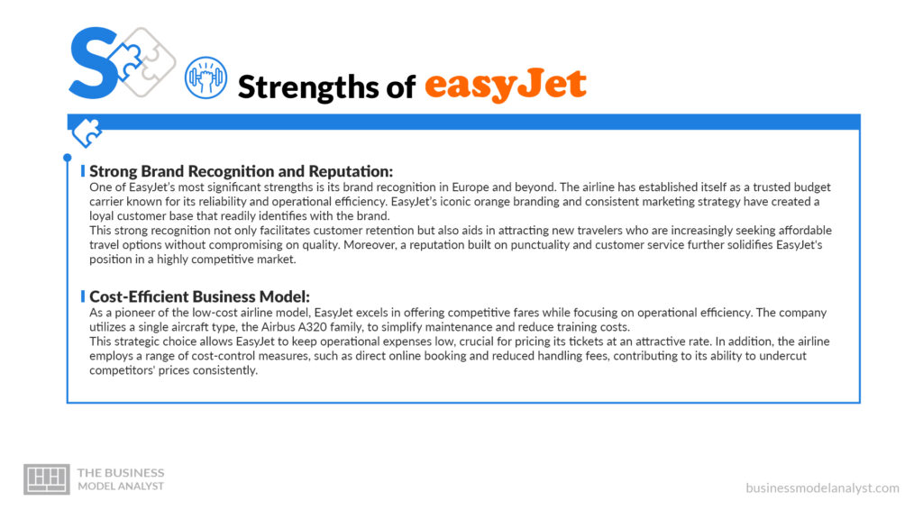 EasyJet Strenghts - EasyJet SWOT Analysis