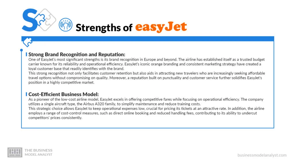 EasyJet Strenghts - EasyJet SWOT Analysis