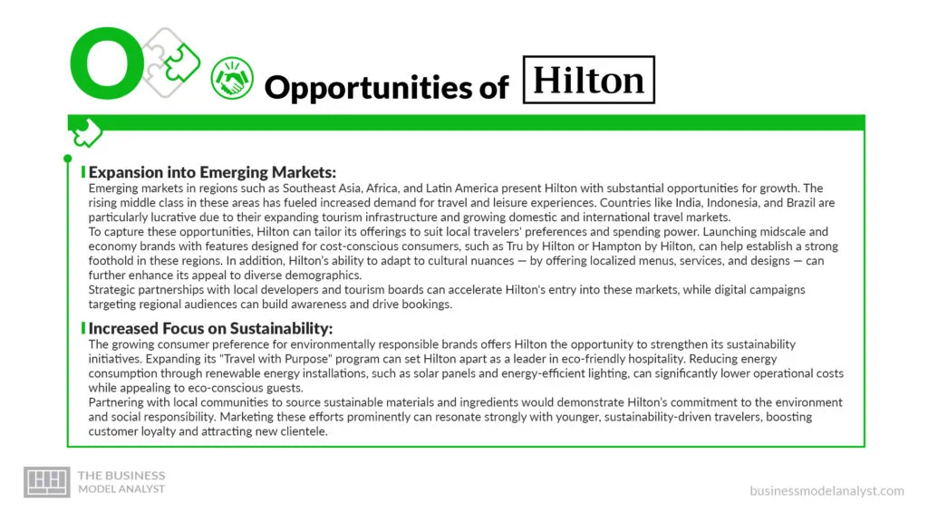 Hilton Opportunities - Hilton SWOT Analysis