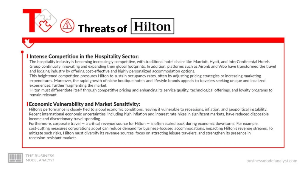 Hilton Threats - Hilton SWOT Analysis