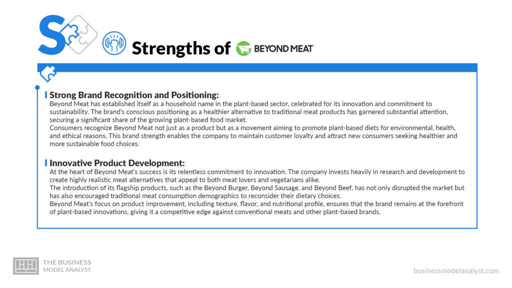 Beyond Meat Strengths - Beyond Meat SWOT Analysis