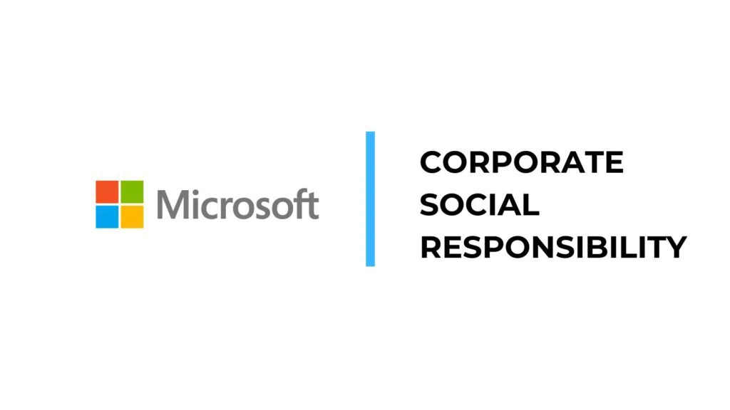 Microsoft Corporate Social Responsibility