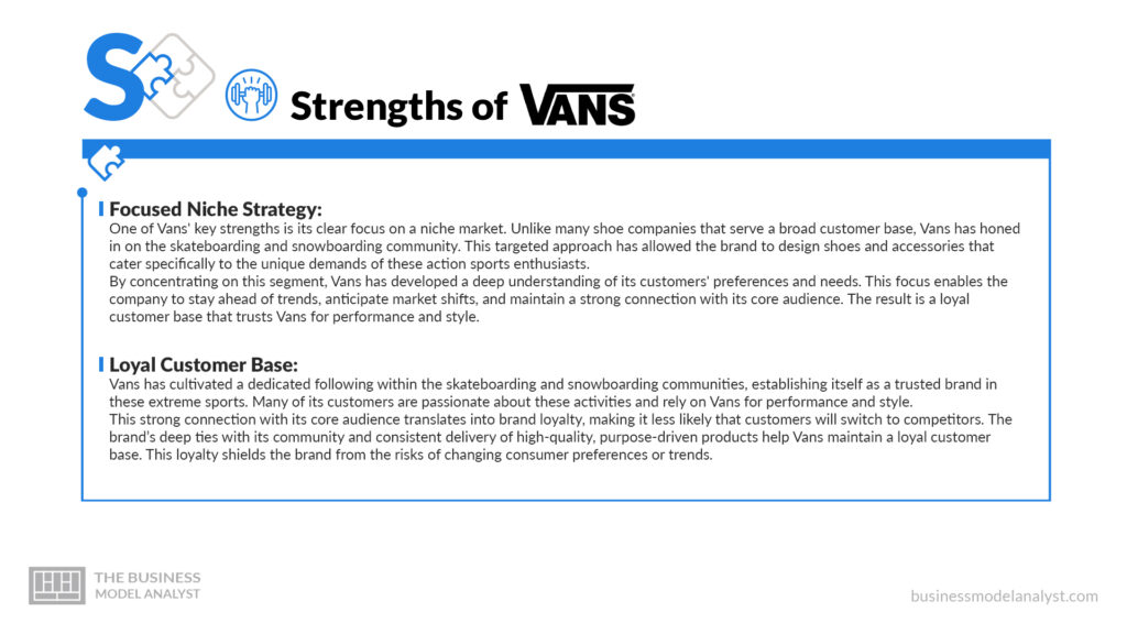 Vans Strengths - Vans SWOT Analysis