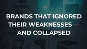 Brands That Ignored Their Weaknesses