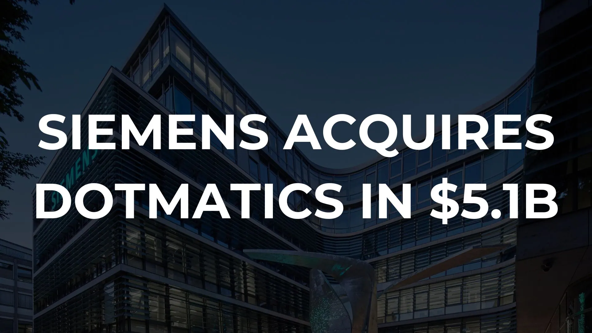 Siemens acquires Dotmatics