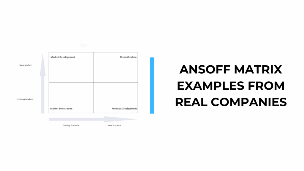 Ansoff Matrix Examples