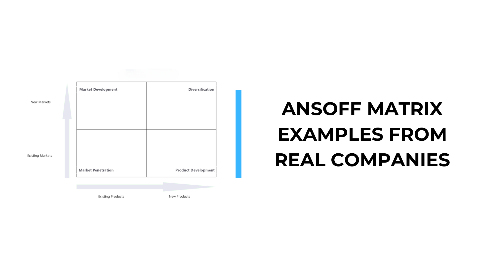 Ansoff Matrix Examples