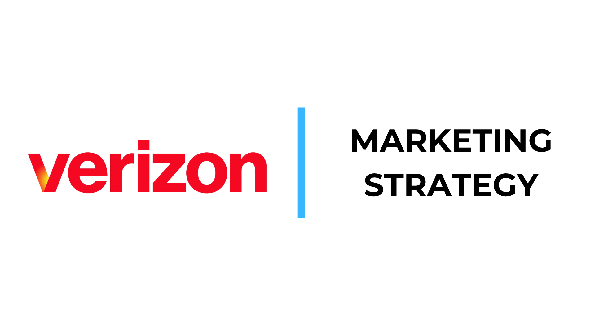 Verizon Marketing Strategy (2025)
