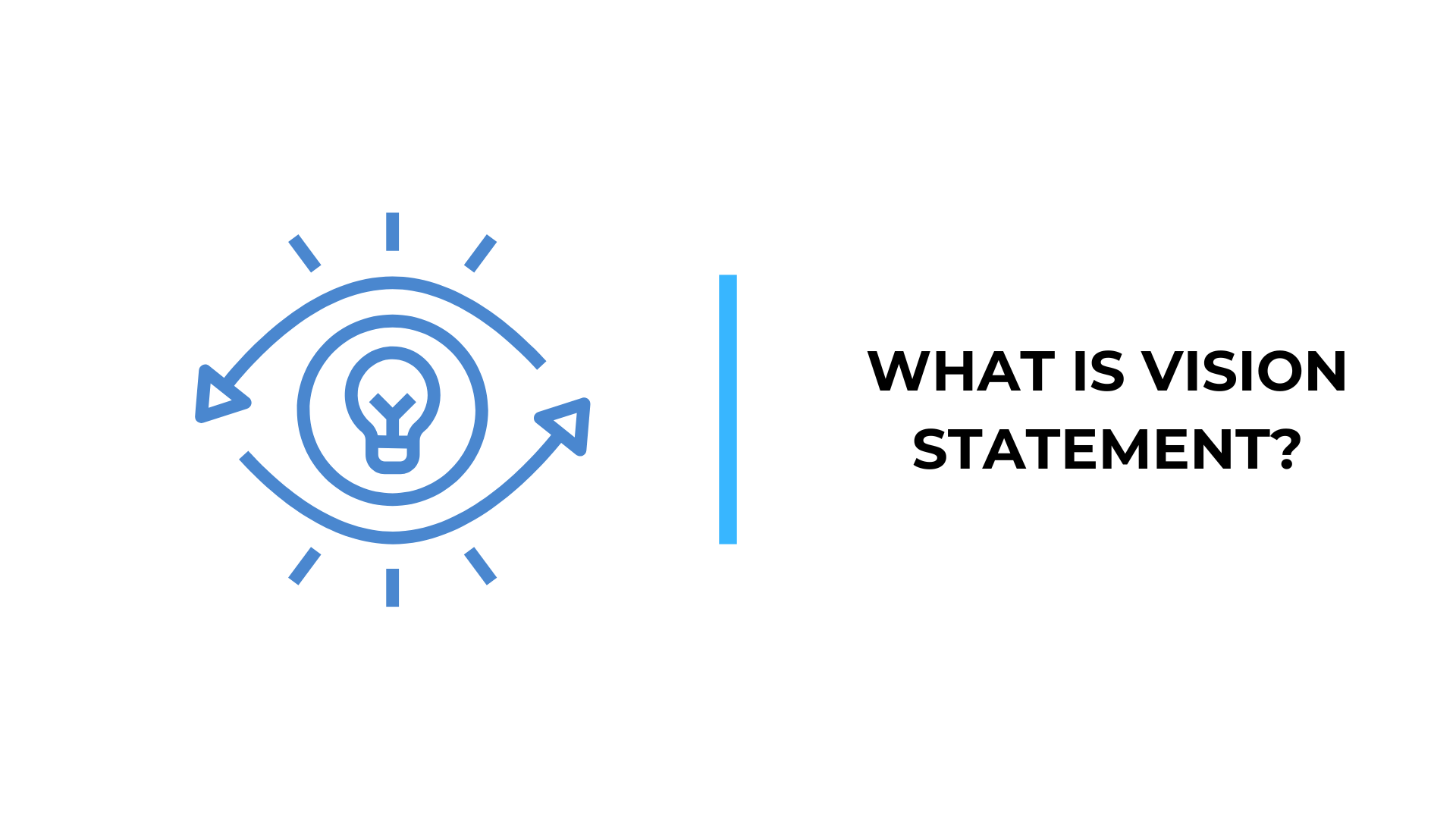 What is Vision statement?