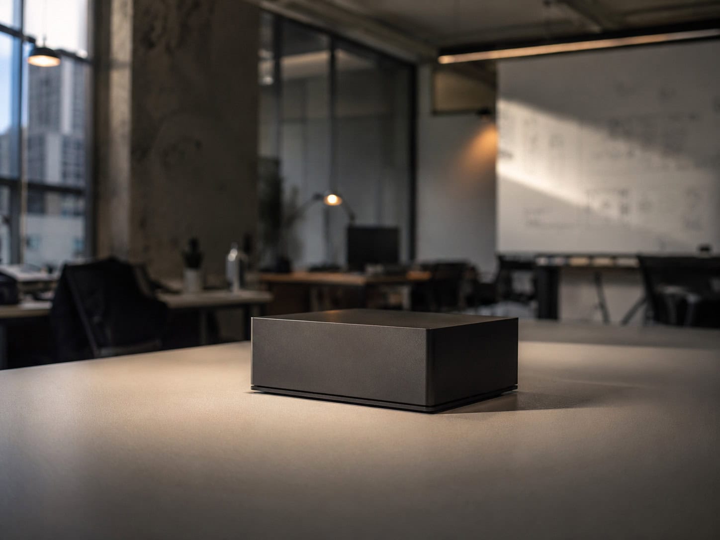 Hark AI hardware prototype device on a desk, representing the startup's $700M Series A funding round