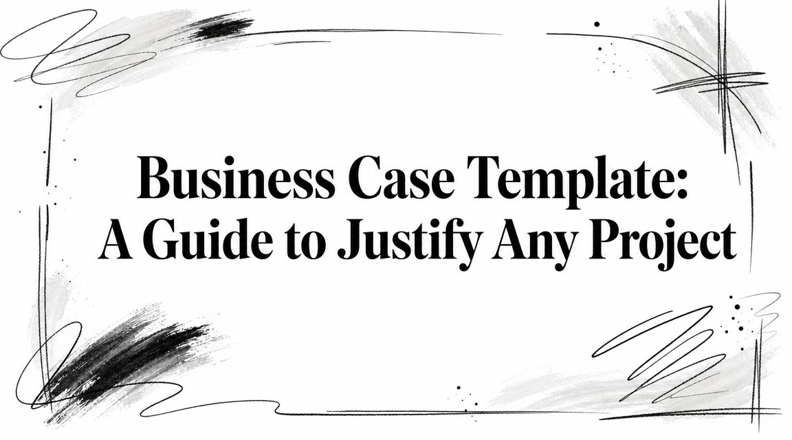 Business Case Template: A Guide to Justify Any Project