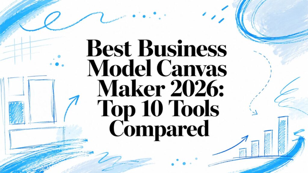 Business Model Canvas Maker 2026 with charts and graphs.
