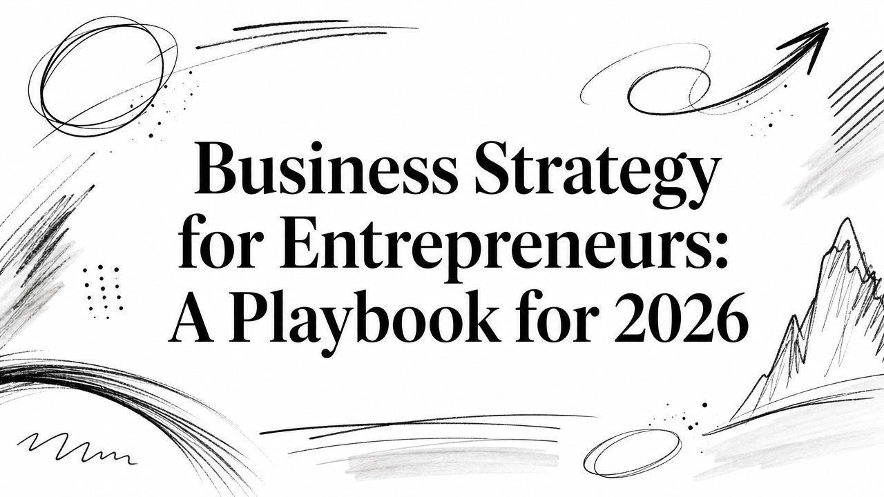 Business Strategy for Entrepreneurs: A Playbook for 2026