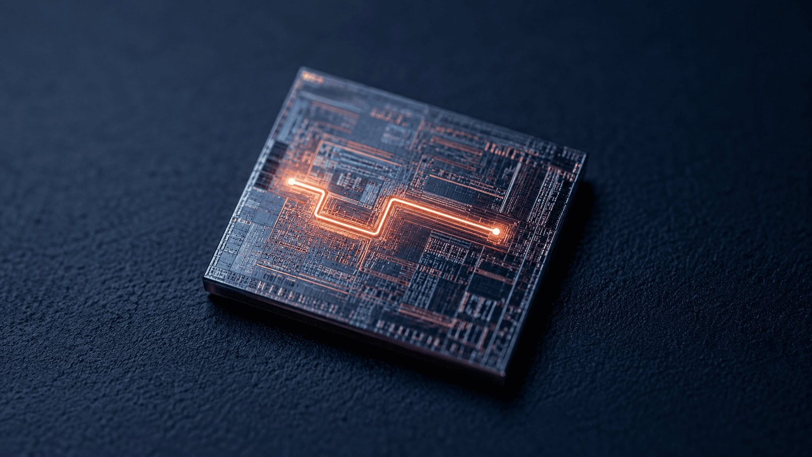 IBM 0.7-nanometer nanostack transistor chip representing the first sub-one-nanometer manufacturing process