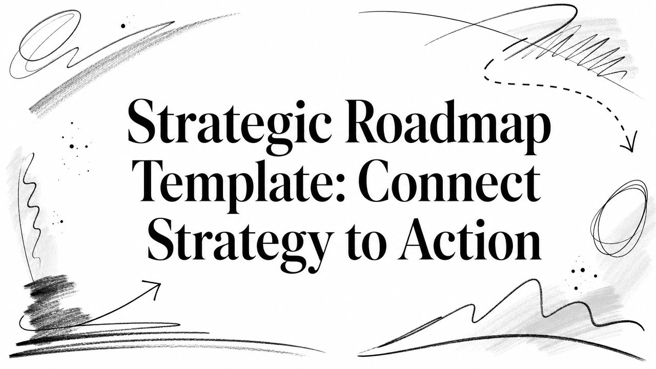 Strategic Roadmap Template: Connect Strategy to Action
