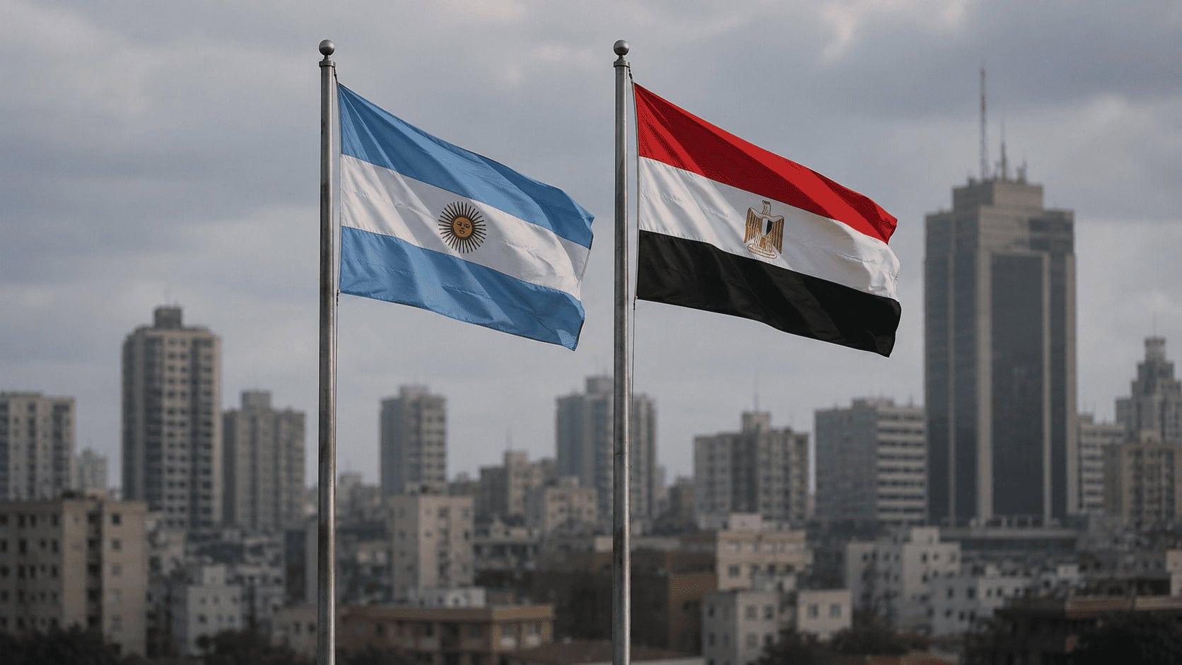 Argentina vs Egypt economy comparison for their 2026 World Cup Round of 16 match, showing both nations' GDP, growth, and inflation contrasts.
