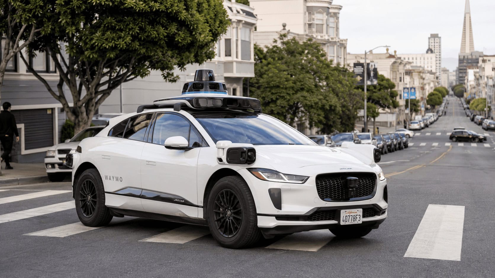 Waymo robotaxi driving through San Francisco as NHTSA orders autonomous vehicle firms to fix first responder interference